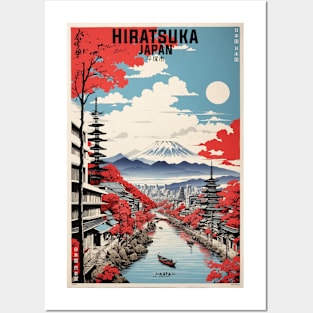 Hiratsuka Japan Vintage Poster Tourism Posters and Art